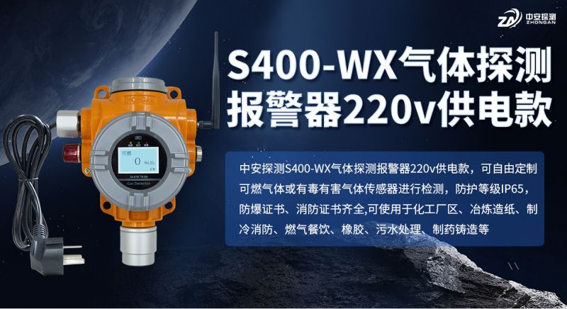 中安探測S400-WX體探測報警器：技術(shù)與市場雙輪驅(qū)動